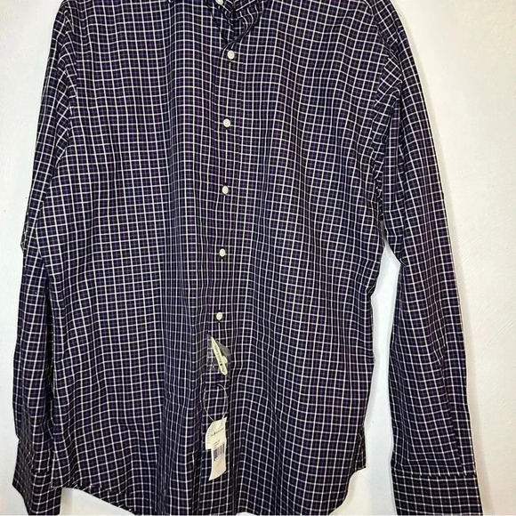 Polo Ralph Lauren Curham Classic Fit Long Sleeve Button Up Shirt Purple Plaid L( - Picture 3 of 10